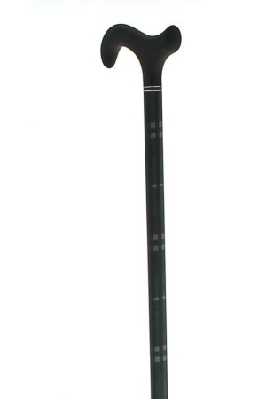 carbon-cane-grey-with-plaid-pattern-with-soft-black-derby-handle
