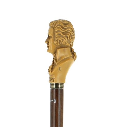resin-mozarts-head-handle-imitation-ivory-on-ash-wood